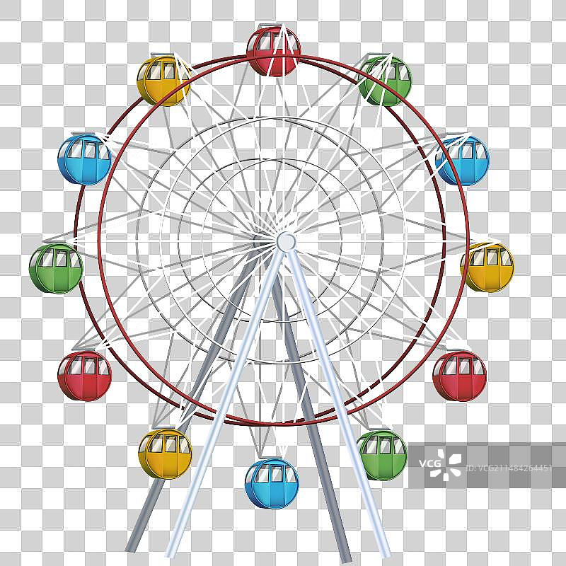 摩天轮图片素材