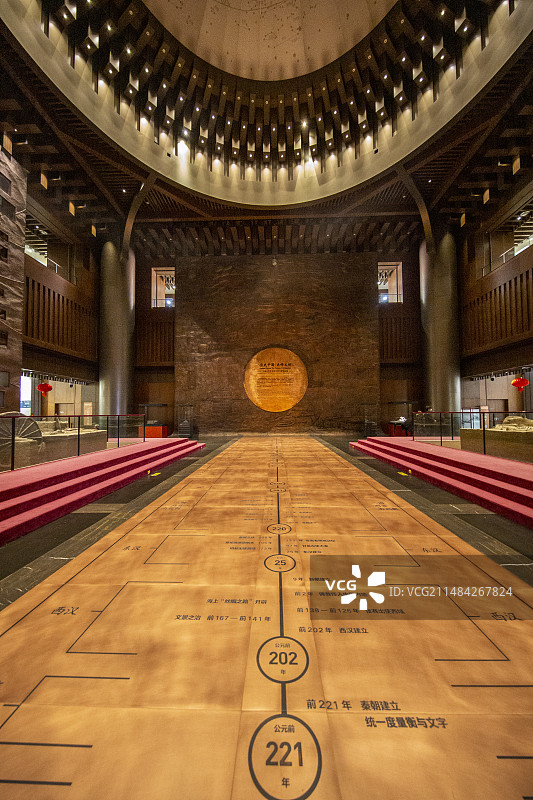 中国考古博物馆“中国历史研究院文物文献精品展”：展厅一角图片素材