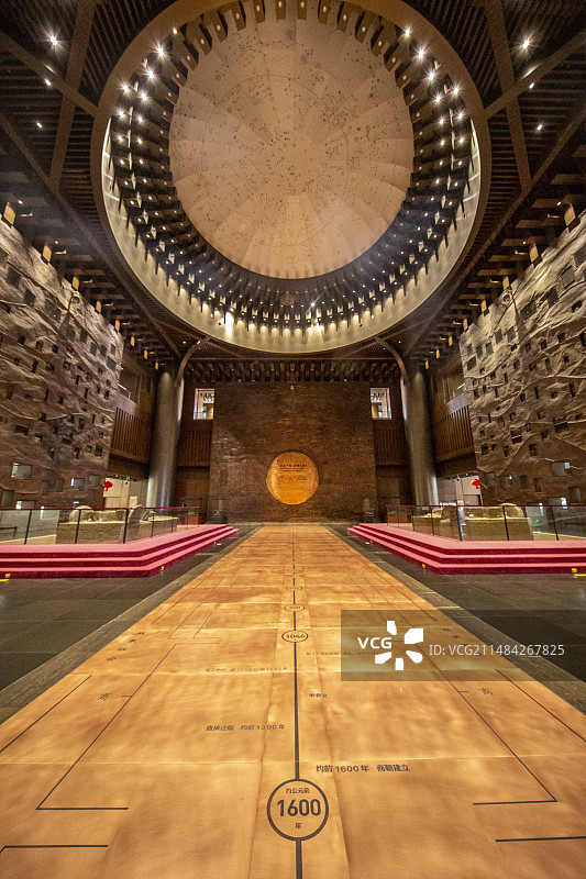 中国考古博物馆“中国历史研究院文物文献精品展”：展厅一角图片素材