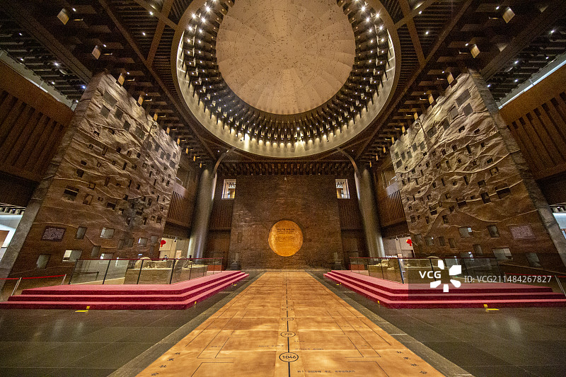 中国考古博物馆“中国历史研究院文物文献精品展”：展厅一角图片素材