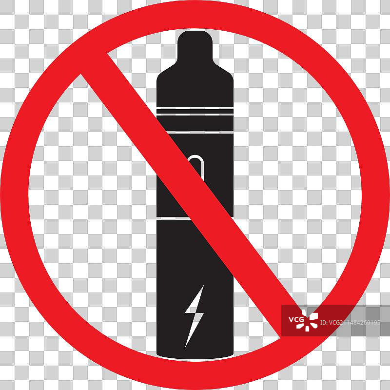 禁止吸烟图标，包括电子烟图片素材