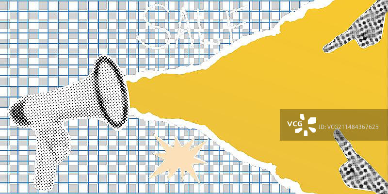 时尚现代波点扬声器宣传图片素材