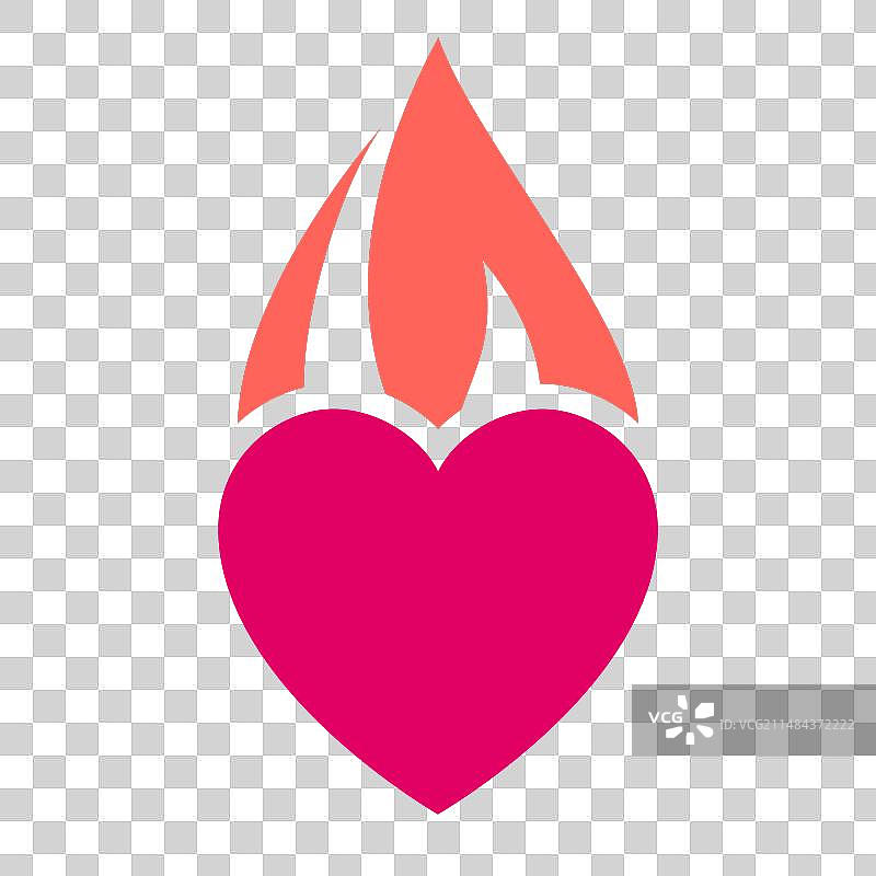 火焰图标热心符号图片素材