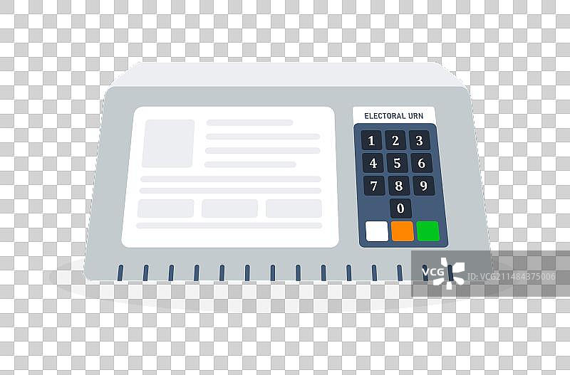 带显示屏的电子投票机图片素材