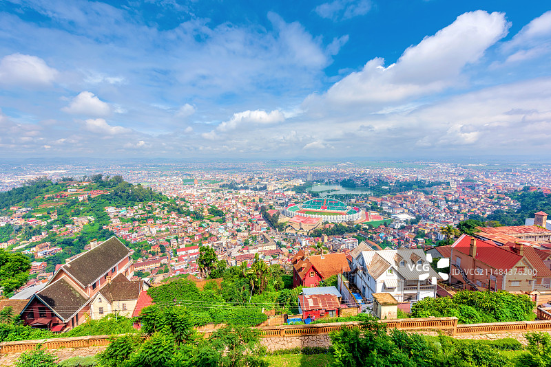 非洲海岛马达加斯加塔那那利佛风光图片素材