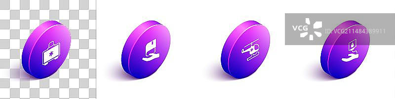 2.5D急救箱书籍捐赠救援图片素材