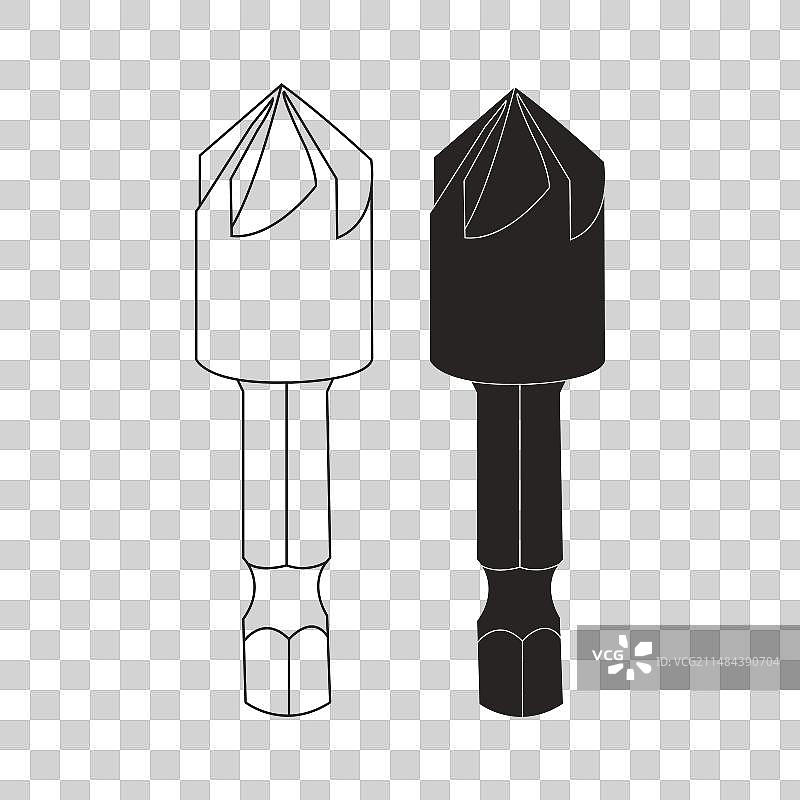 钻头图标图片素材