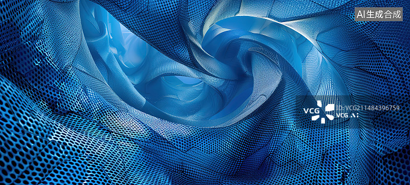 【AI数字艺术】蓝色抽象背景的全帧拍摄图片素材