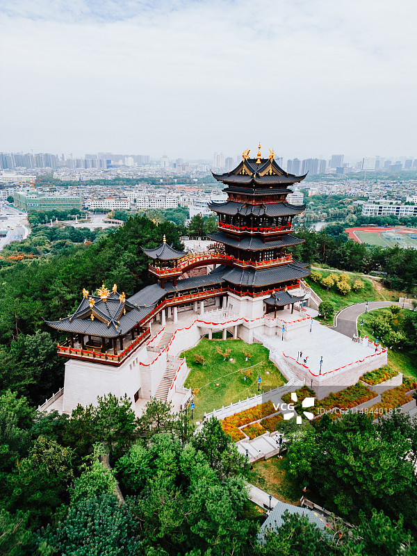 义乌鸡鸣阁图片素材