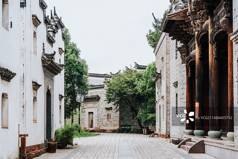 义乌佛堂古镇图片素材