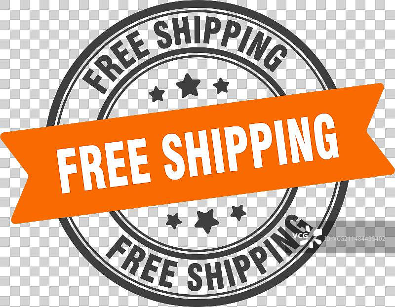 免费送货印章标签图片素材