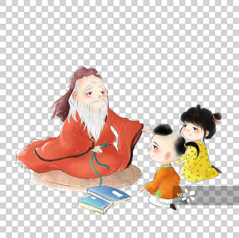 水墨风经典国学封面系列图图片素材