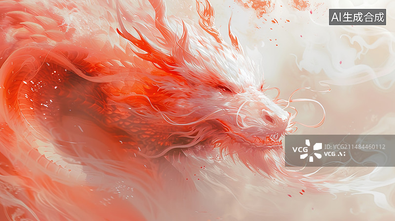 【AI数字艺术】手绘十二生肖龙图片素材