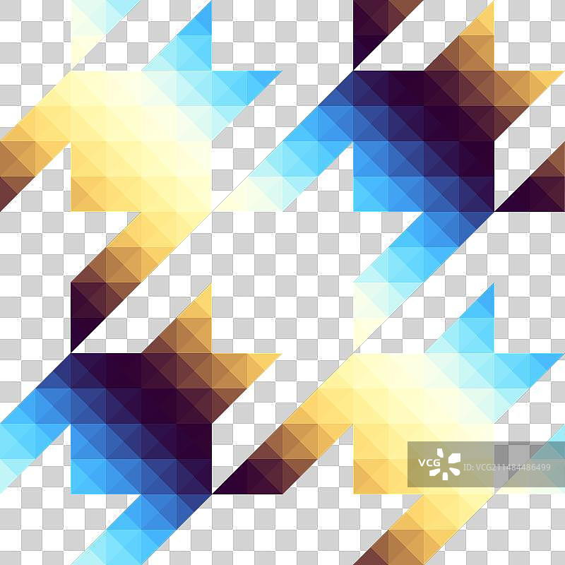 低多边形犬牙格纹图案图片素材