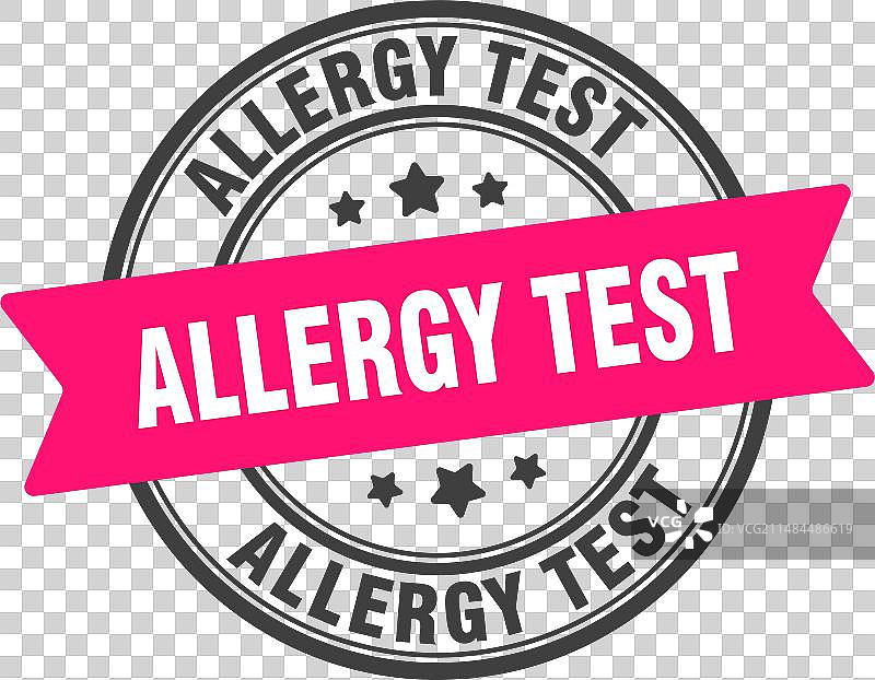 过敏测试标签banner图片素材