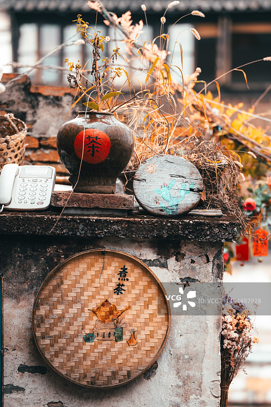 南浔的秋天，江南渐凉。图片素材