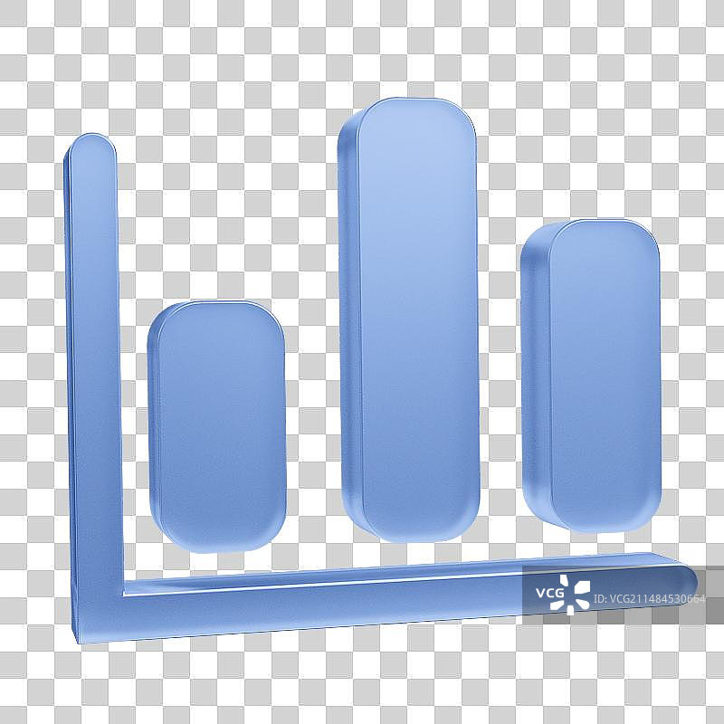 蓝灰图标数据毛玻璃透明立体三维互联网金融保险素材元素图片素材