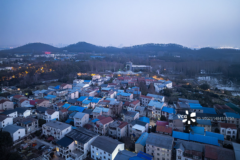 武汉小镇风光图片素材