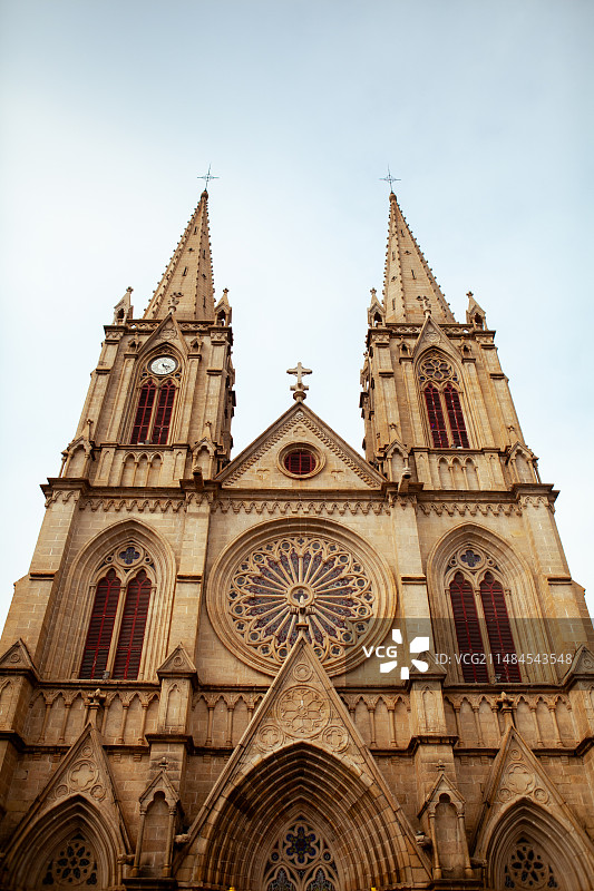 广州圣心大教堂图片素材