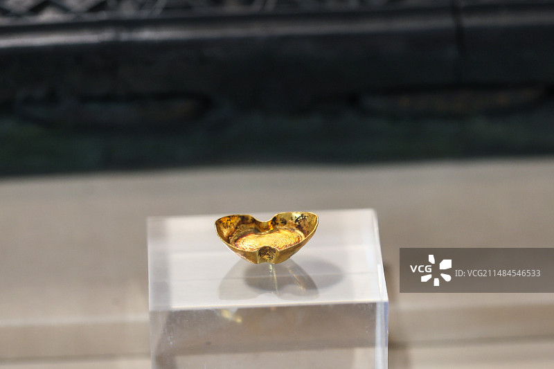 首都博物馆岁华纪胜老北京民俗展金锭图片素材