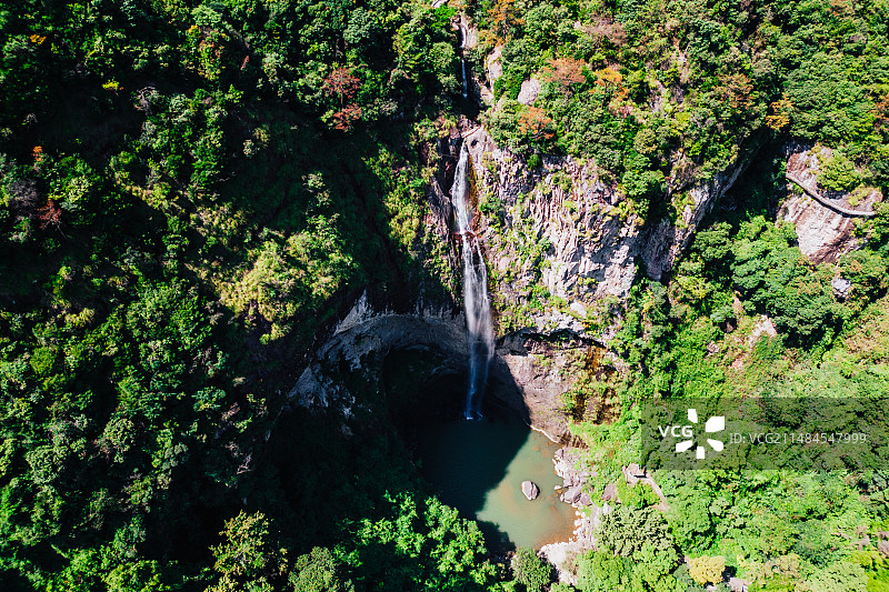 丽水青田石门洞图片素材