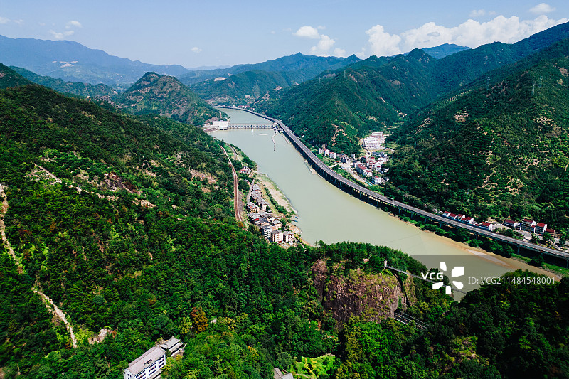 丽水青田石门洞图片素材