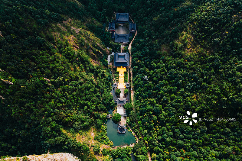 丽水缙云仙都黄帝祠宇图片素材