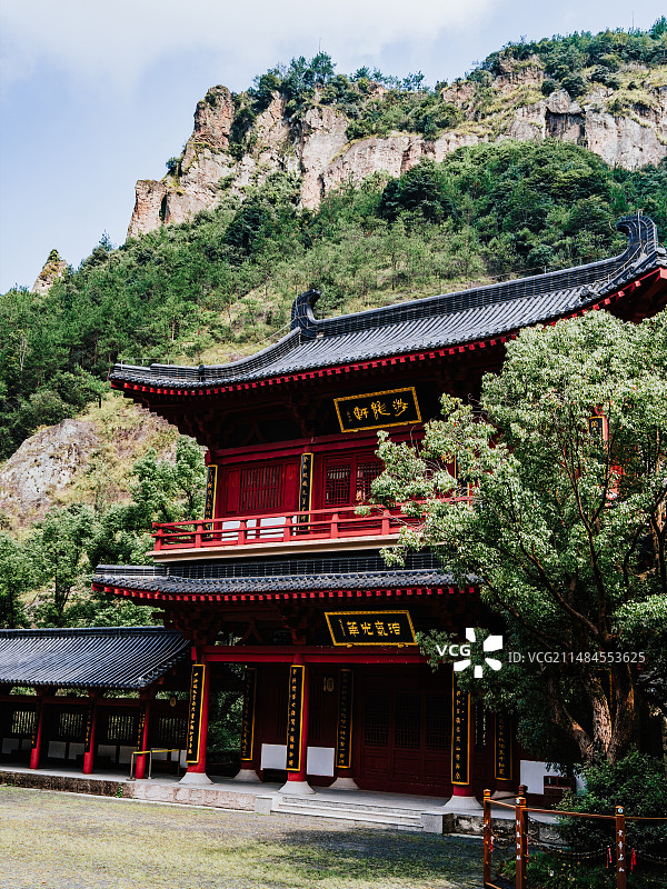 丽水缙云仙都黄帝祠宇图片素材