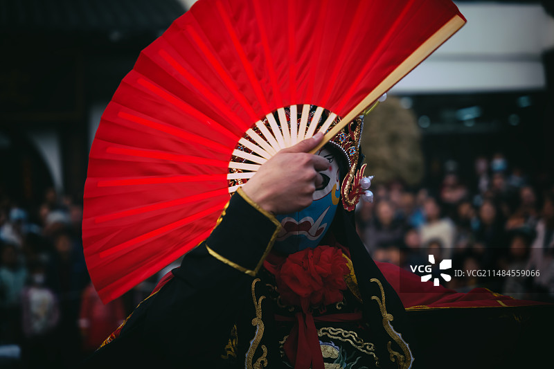 非遗闹新春之变脸图片素材