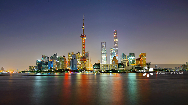 上海夜景图片素材