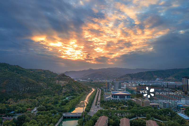 岢岚是个好地方图片素材