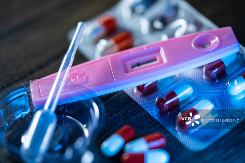 胶囊，药品，抗原，验孕 ，试剂盒图片素材