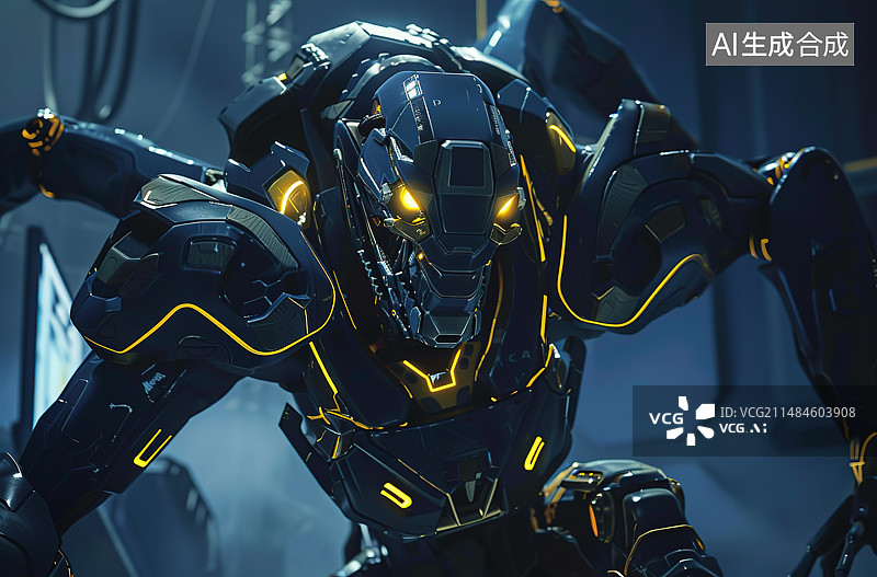 【AI数字艺术】摩托车上的人的特写镜头图片素材