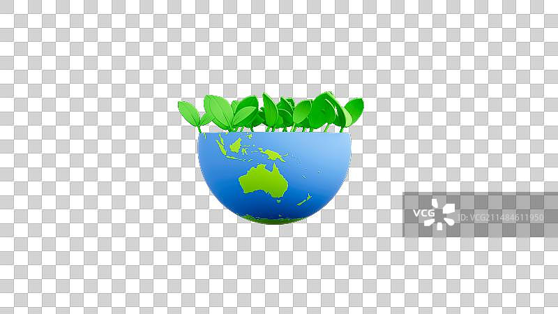 地球保护日的概念图片素材