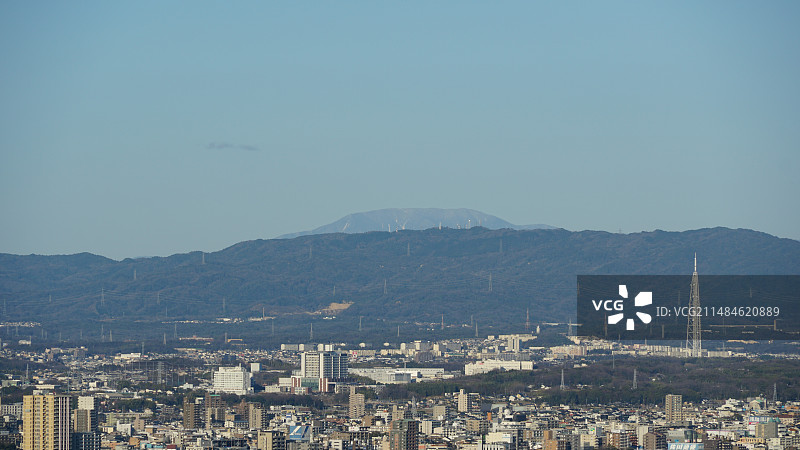 名古屋天际线图片素材