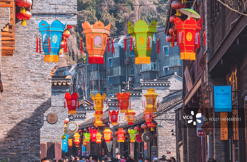 镇江西津渡图片素材