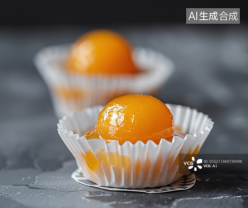 【AI数字艺术】桌上盘子里的橙子特写镜头图片素材