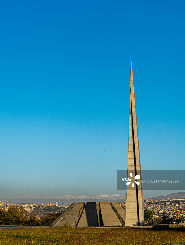 亚美尼亚埃里温大屠杀纪念碑图片素材