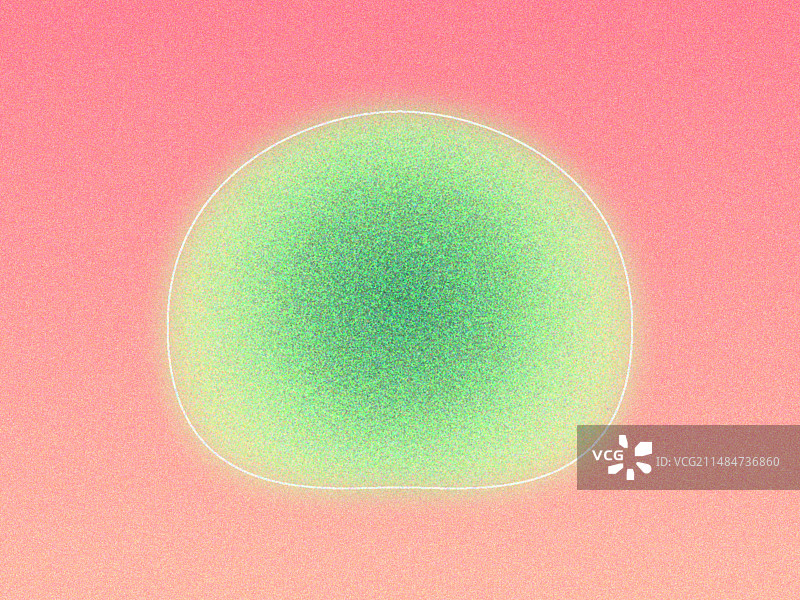 青团，清明节美食，弥散风格插画图片素材