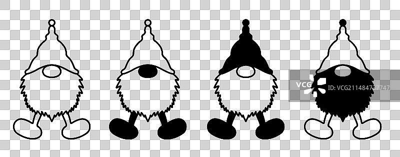 小矮人套装图片素材