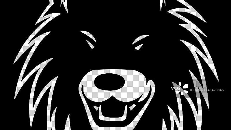 狗-极简主义和简单的轮廓图片素材