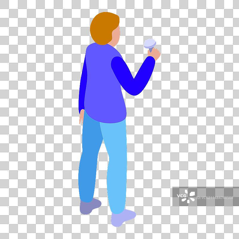 蘑菇图标2.5D设计图片素材