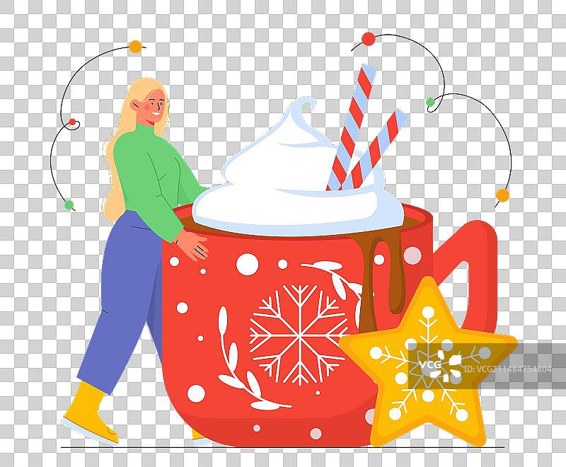 可可咖啡创意图片素材