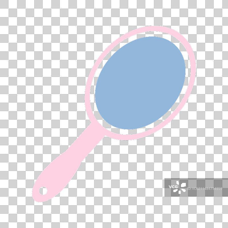 美容服务扁平涂鸦元素图片素材