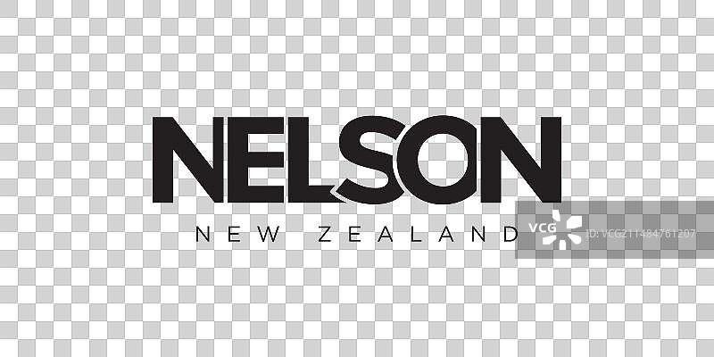 新西兰国徽中的尼尔森设计图片素材
