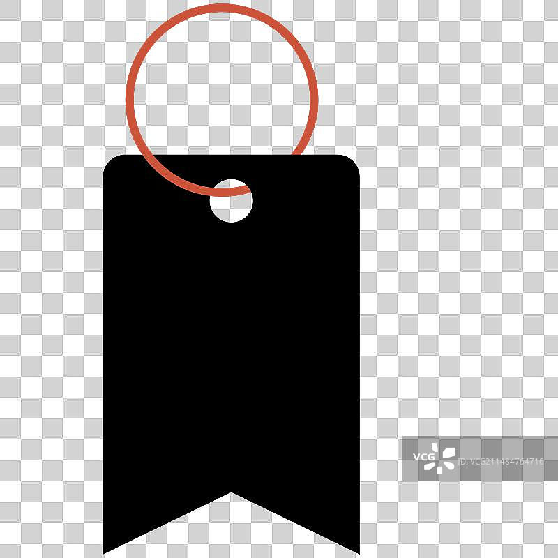 购物标签彩色图标图片素材