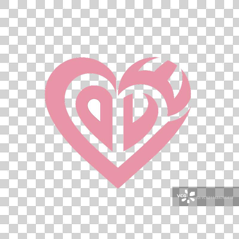 爱心信件图片素材