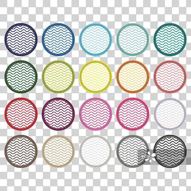 V形圆圈剪贴画设计图片素材