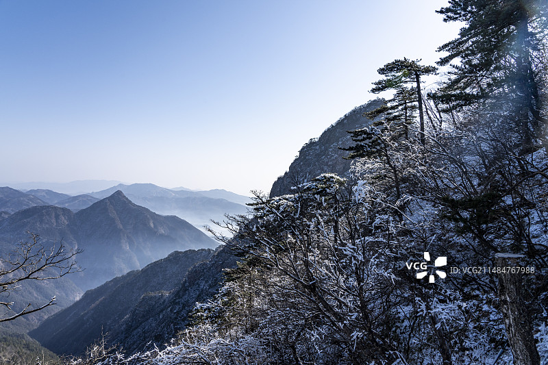 六安万佛山美景图片素材