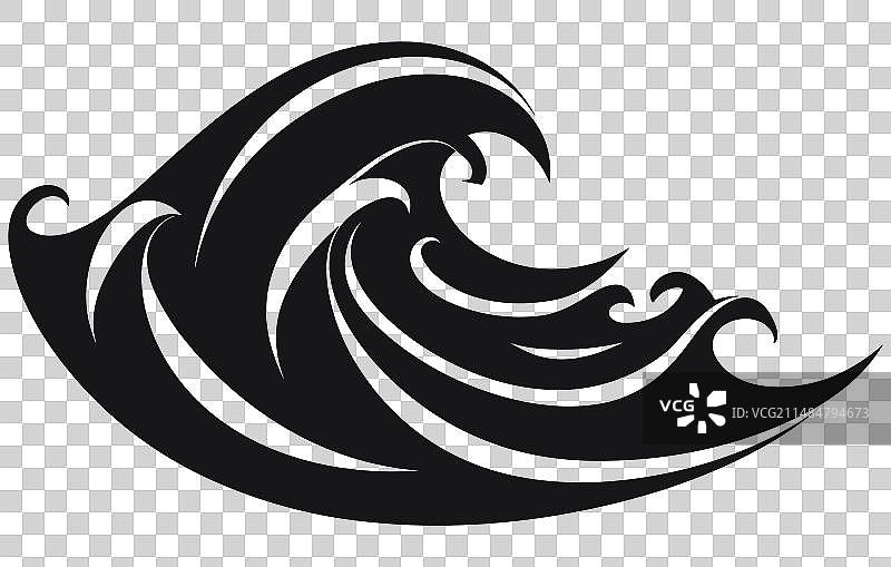 海浪Logo合集图片素材